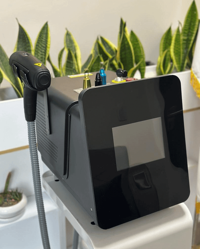 لیزر ناب وی رو میزی